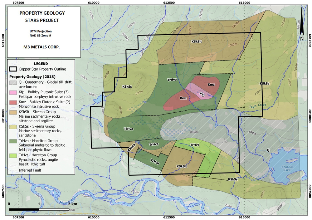 B103 Property Geology