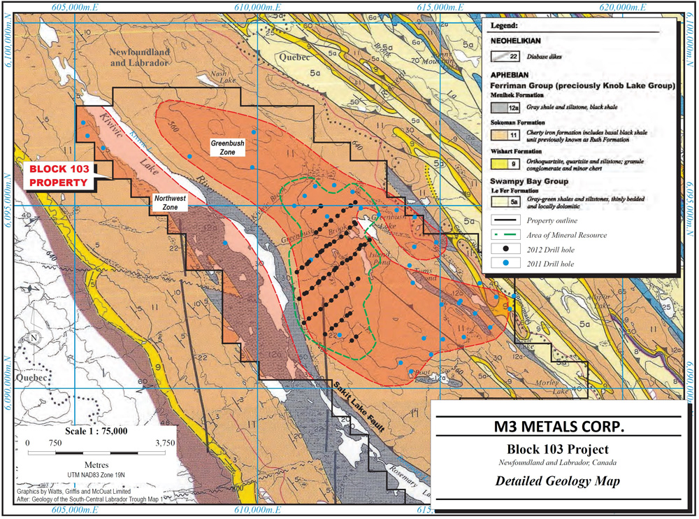 B103 Property Geology
